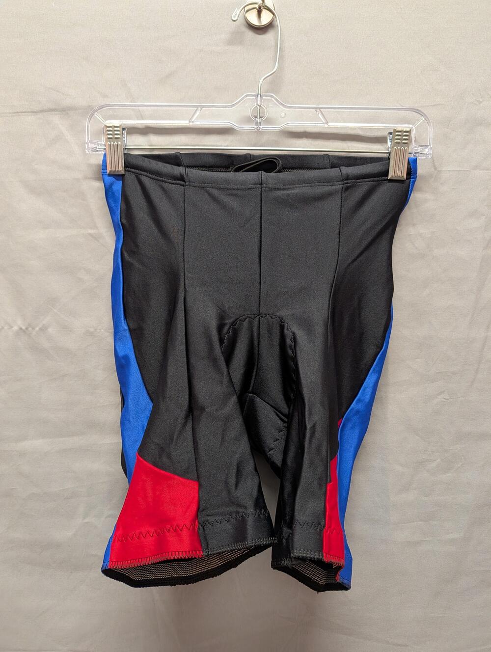 Performance Century Series Mens Large Black Blue Cycling Shorts Chamois CE-4